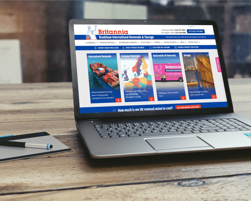 Introducing our brand new website Britannia Bradshaws