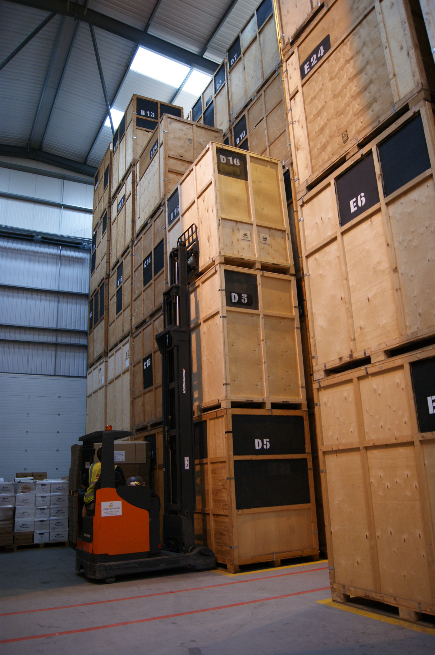 Storage in Birmingham Britannia Bradshaw