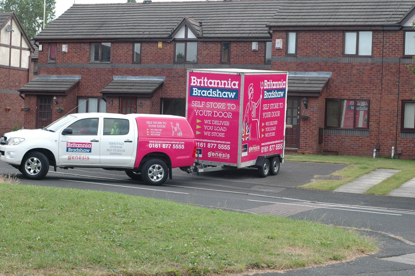 Mobile Self Storage Manchester Britannia Bradshaws