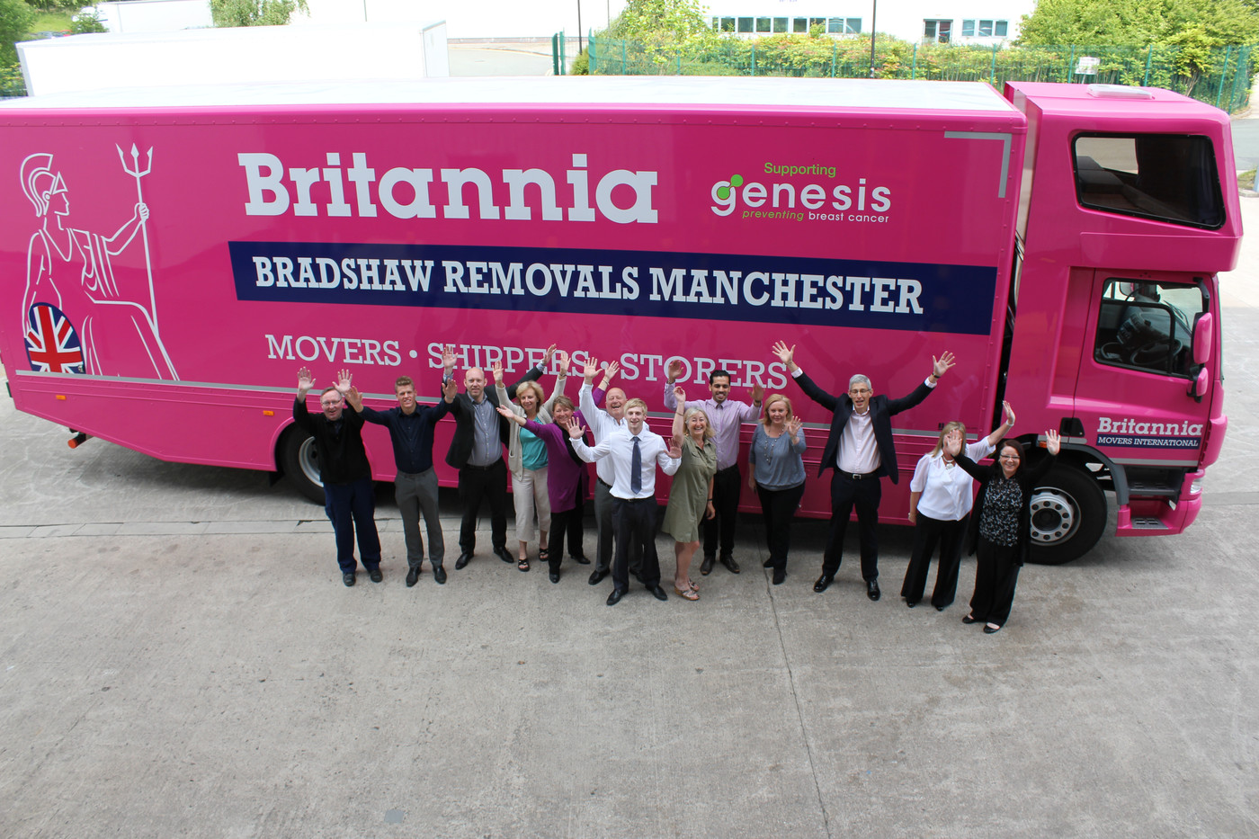 International Removals Manchester Britannia Bradshaws